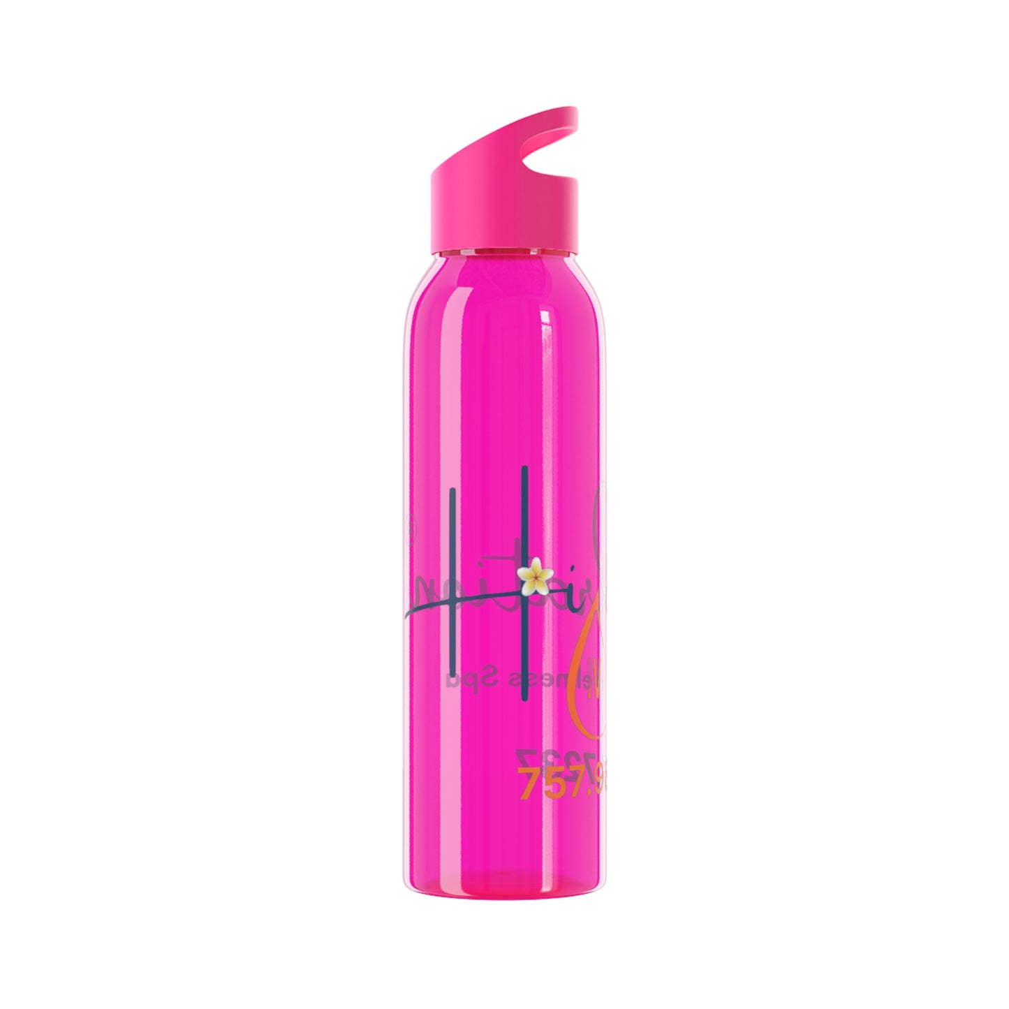 HidrationIV water Bottle, Sky Clear Water Bottle