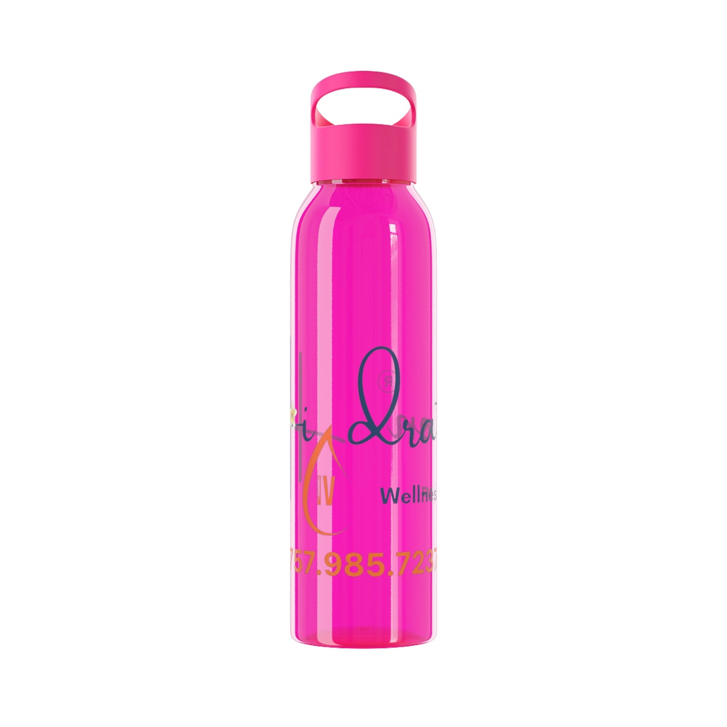 HidrationIV water Bottle, Sky Clear Water Bottle