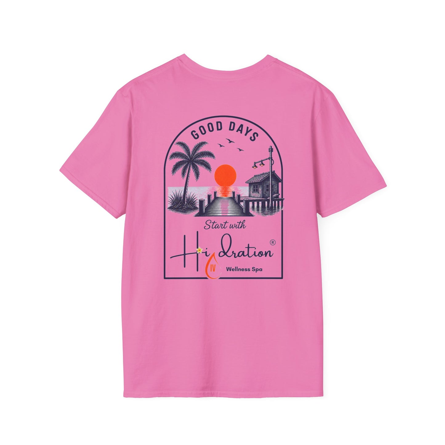 Hidration IV - Good Days Logo Back T-Shirt