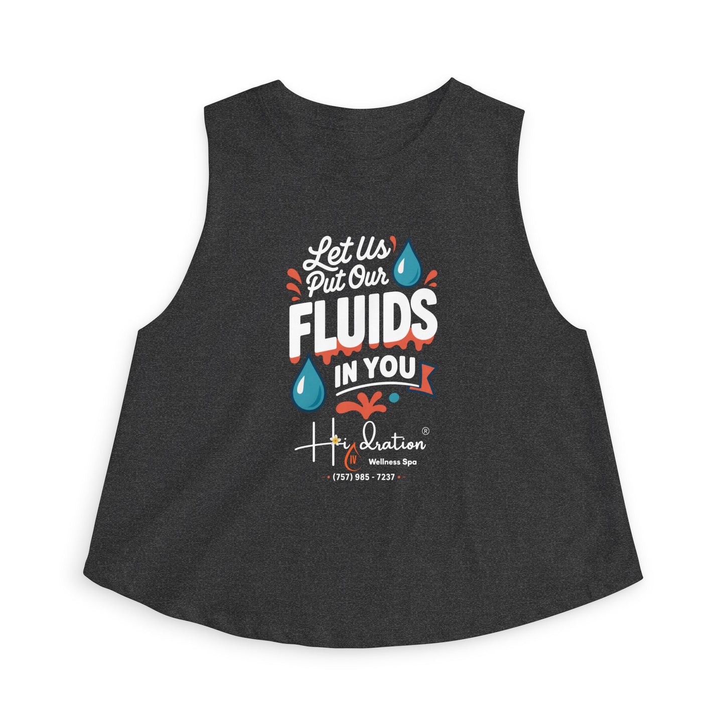 Hidration IV - Fluids in You Women's Crop