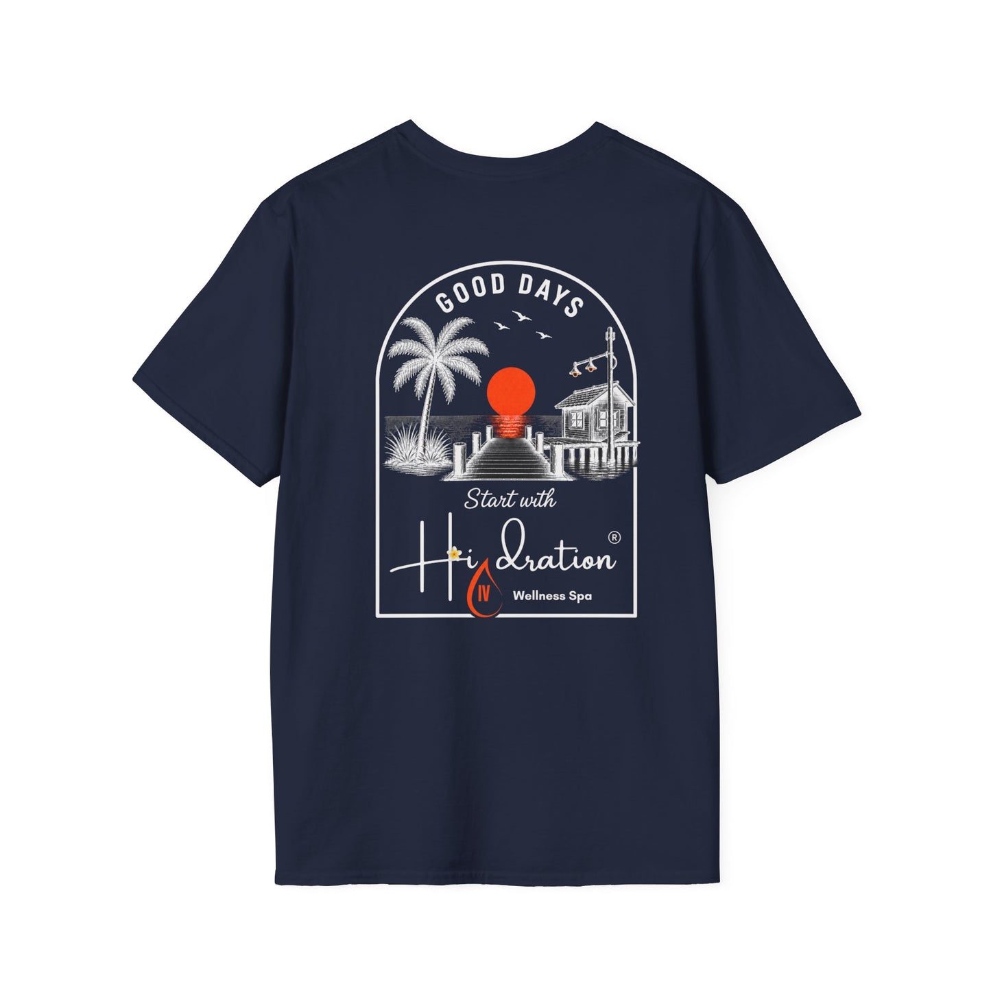 Hidration IV - Good Days Logo Back T-Shirt