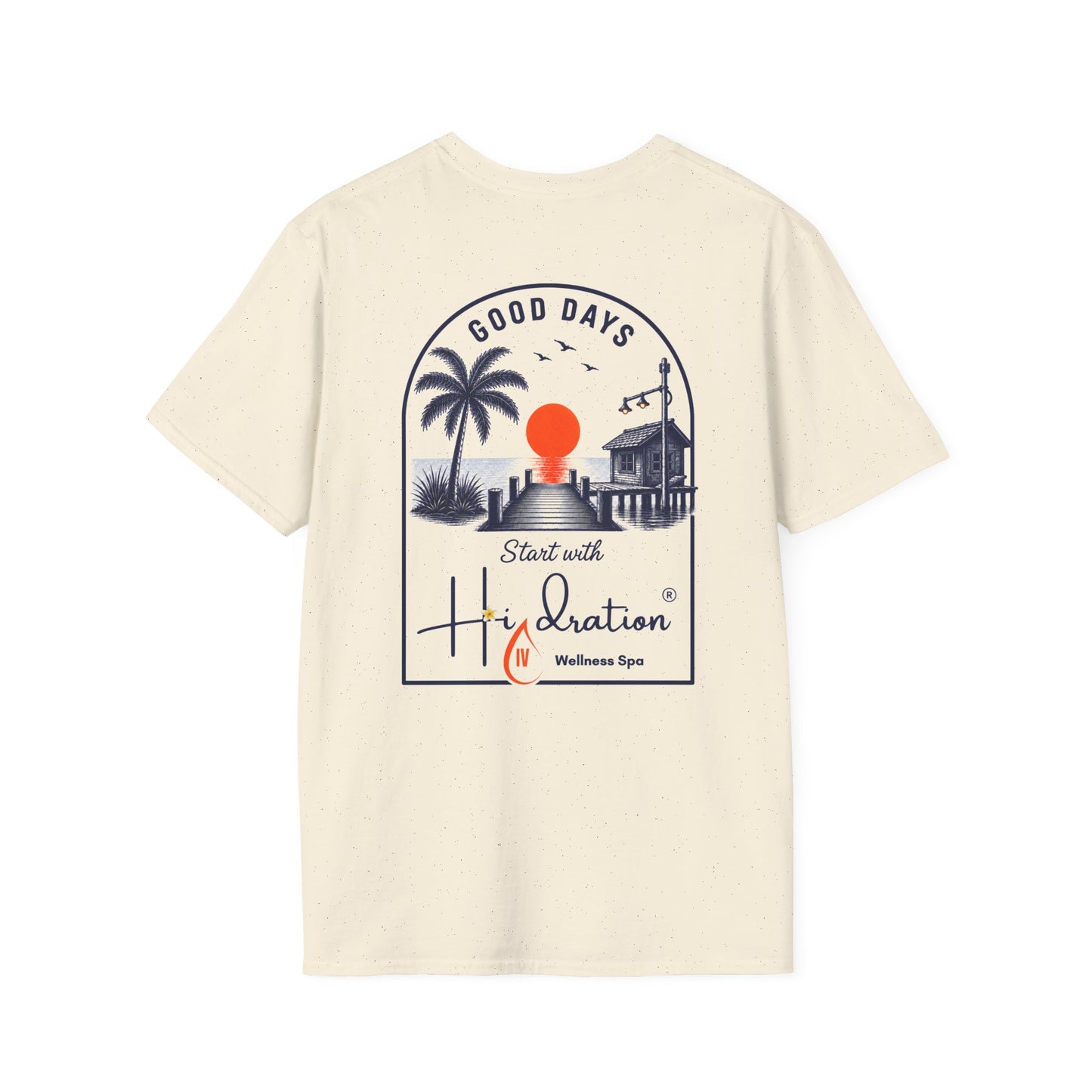 Hidration IV - Good Days Logo Back T-Shirt