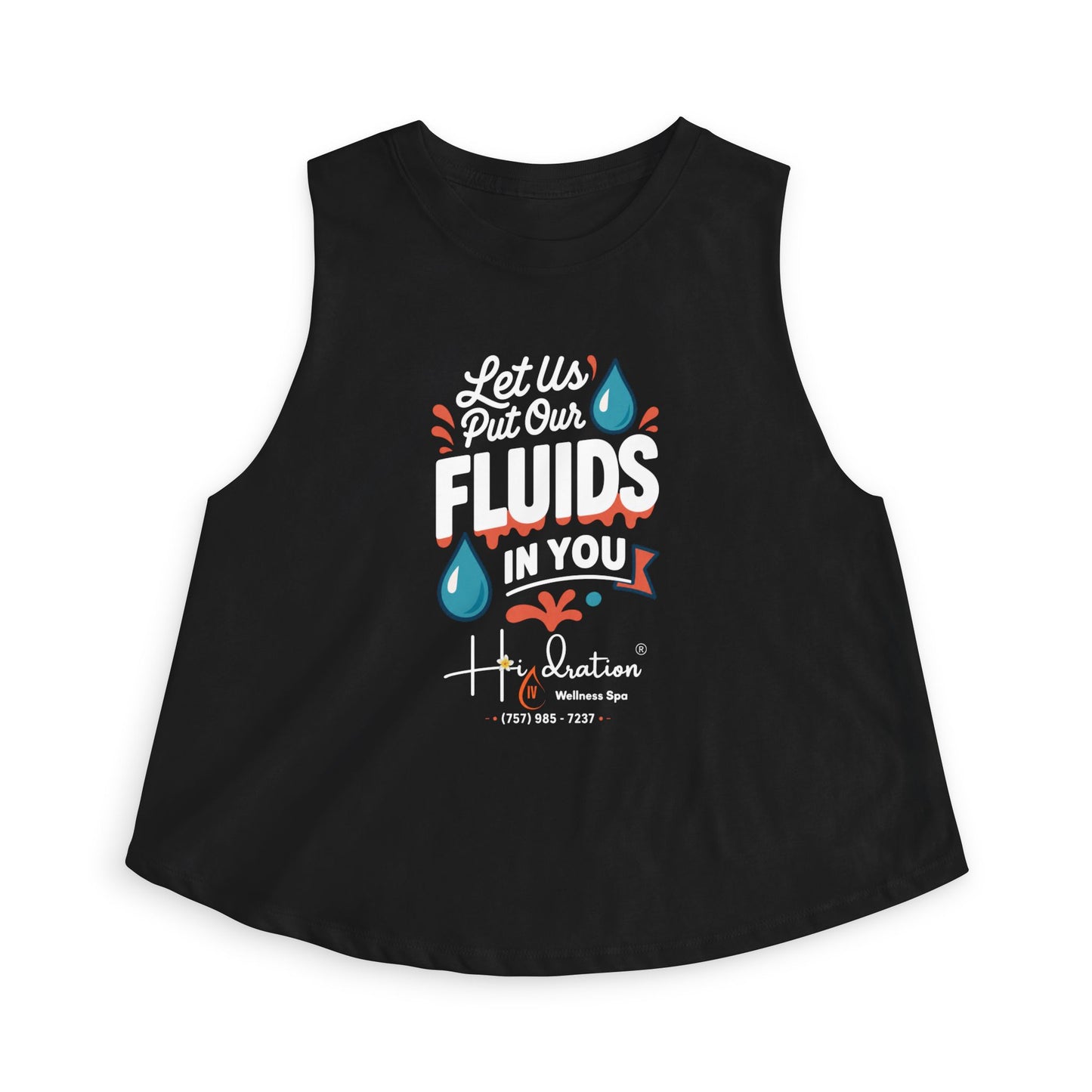 Hidration IV - Fluids in You Women's Crop