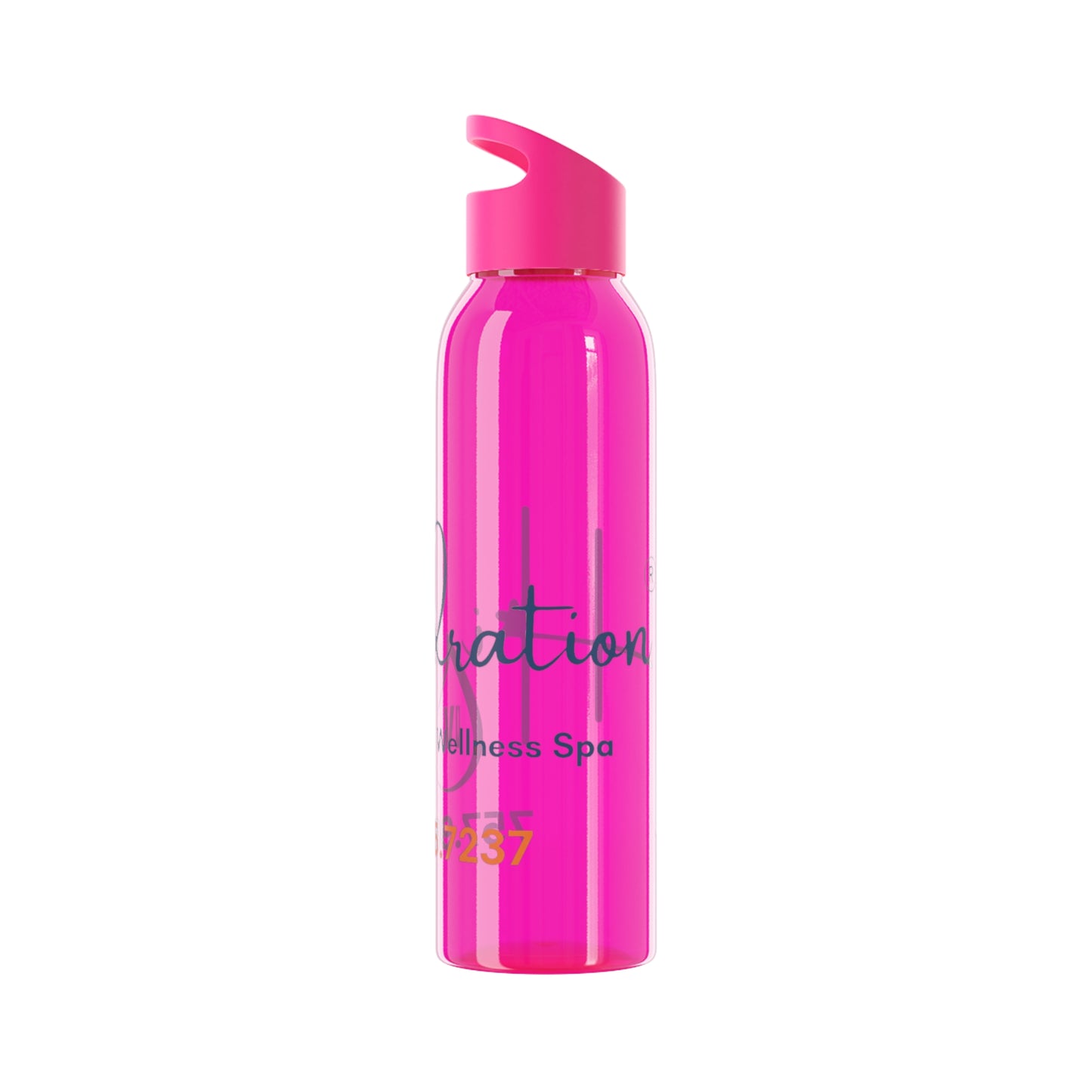 HidrationIV water Bottle, Sky Clear Water Bottle