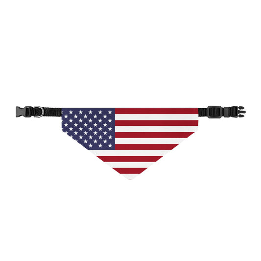 American Flag Pet Bandana