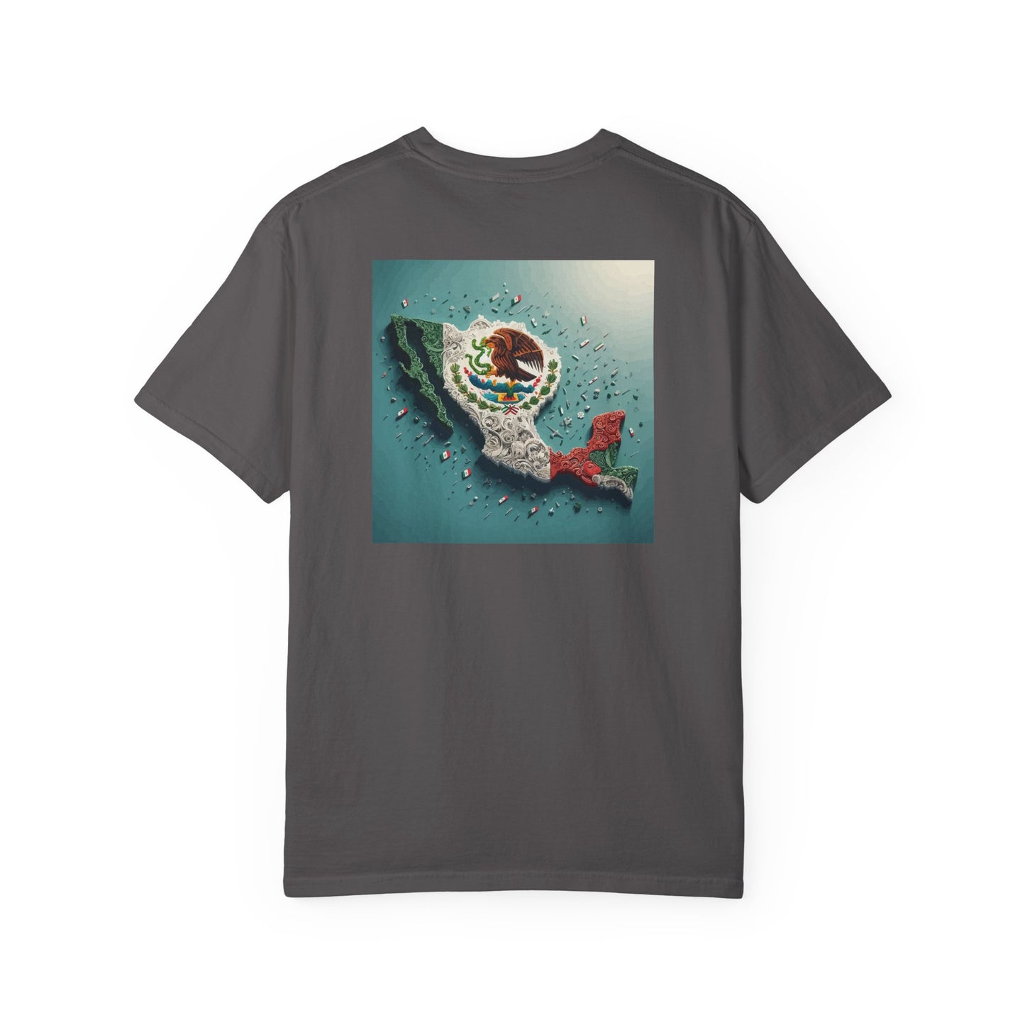 Mexico Topography Unisex T-shirt, Mexican Flag Tee, Patriotic Shirt, Travel Apparel, Gift for Mexico Lovers
