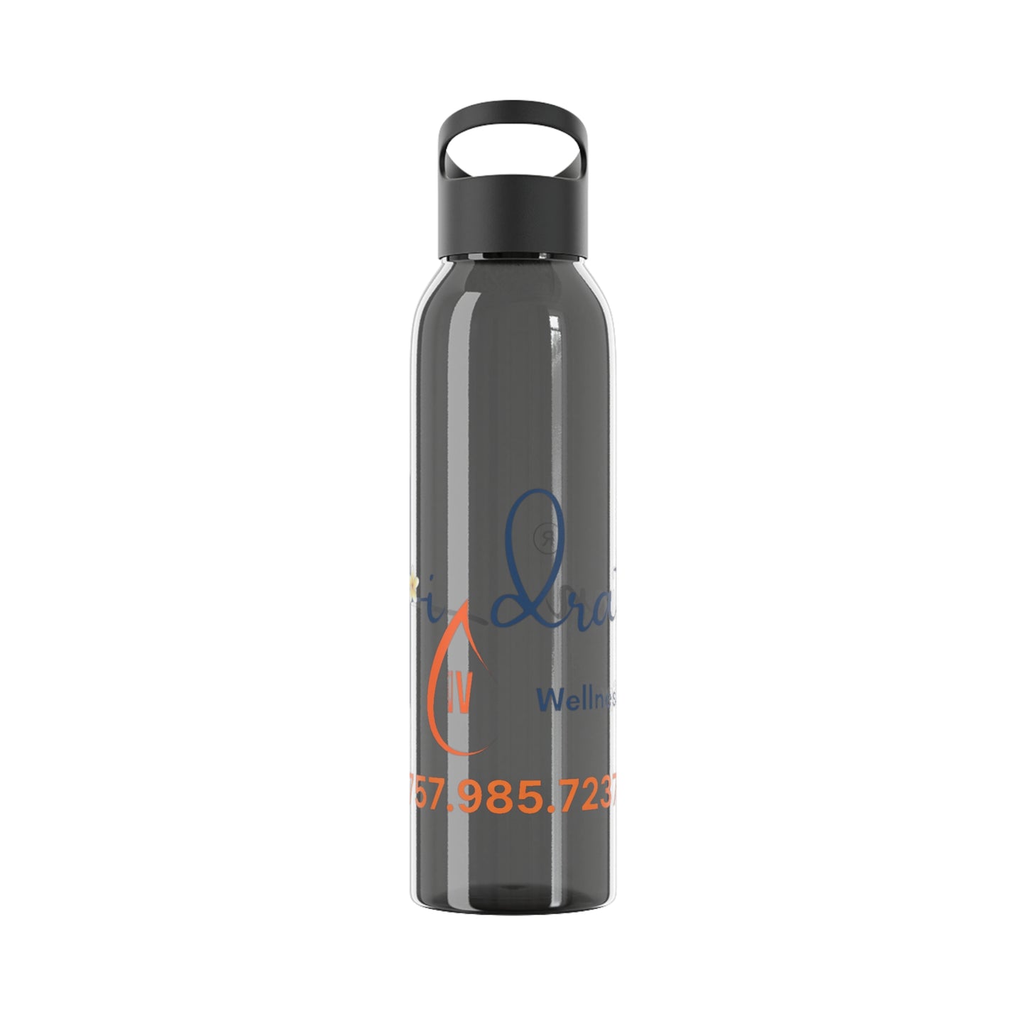 HidrationIV water Bottle, Sky Clear Water Bottle