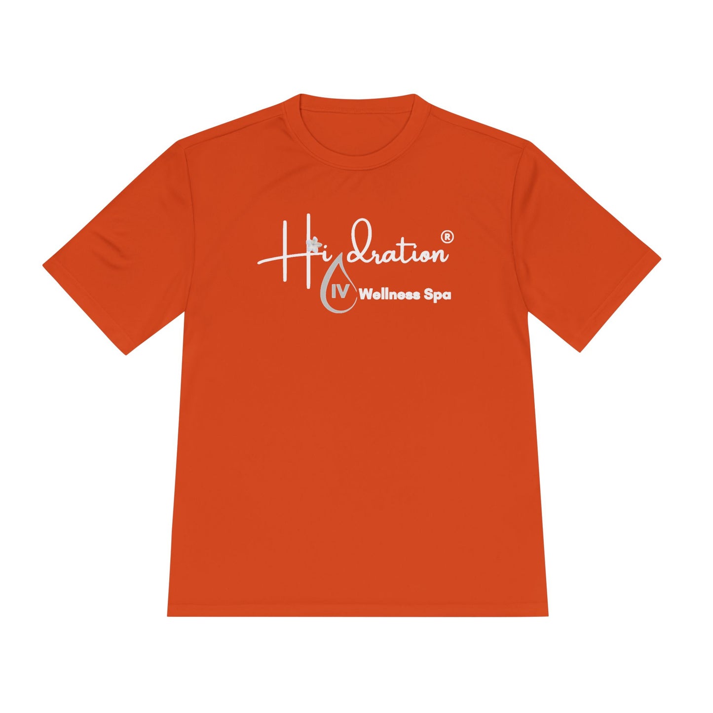 Hydration IV "Elite Wellness Runs in Our Veins" Moisture-Wicking Shirt