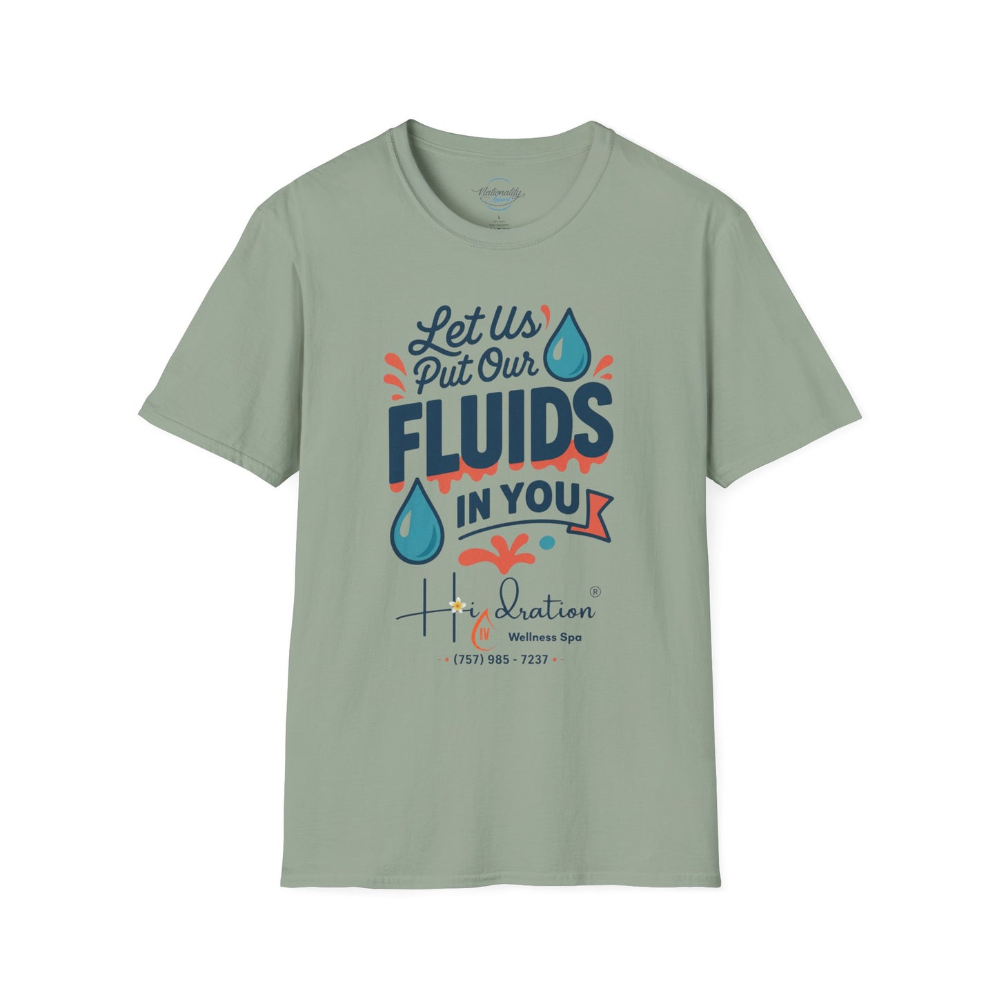 Hidration IV - Fluids in You T-Shirt