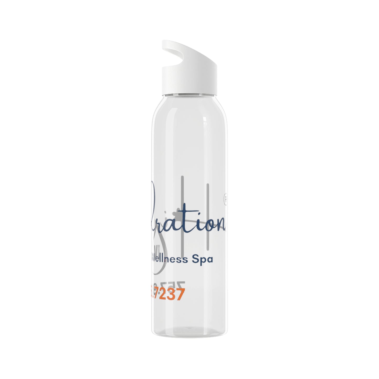 HidrationIV water Bottle, Sky Clear Water Bottle