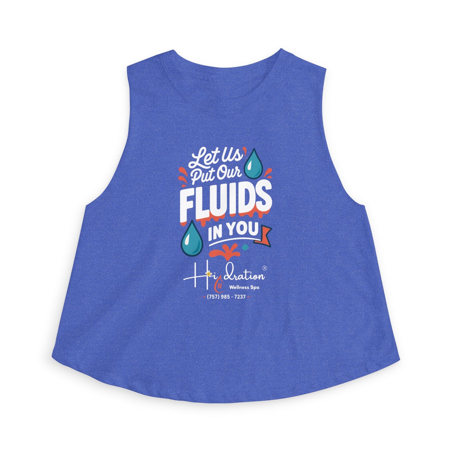 Hidration IV - Fluids in You Women's Crop