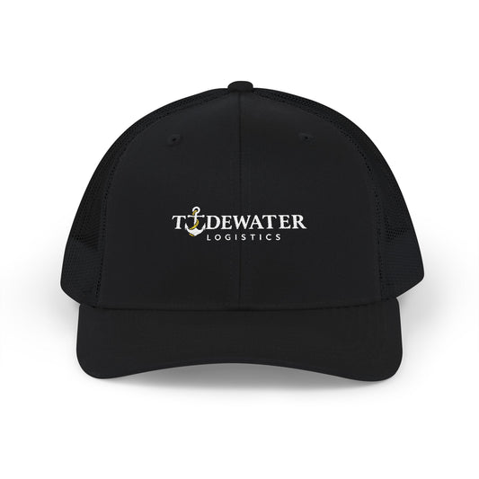 Tidewater Logistics Anchor Logo Snapback Cap#1  Embroidered Trucker Hat