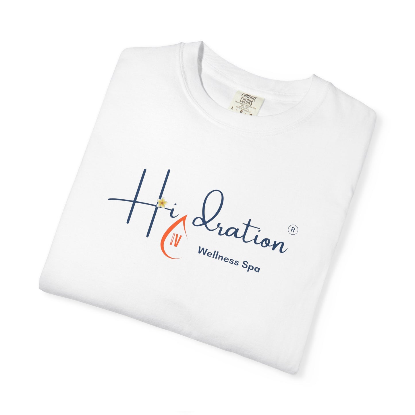 Hidration IV Unisex T-shirt, Relaxed Fit Cotton Tee
