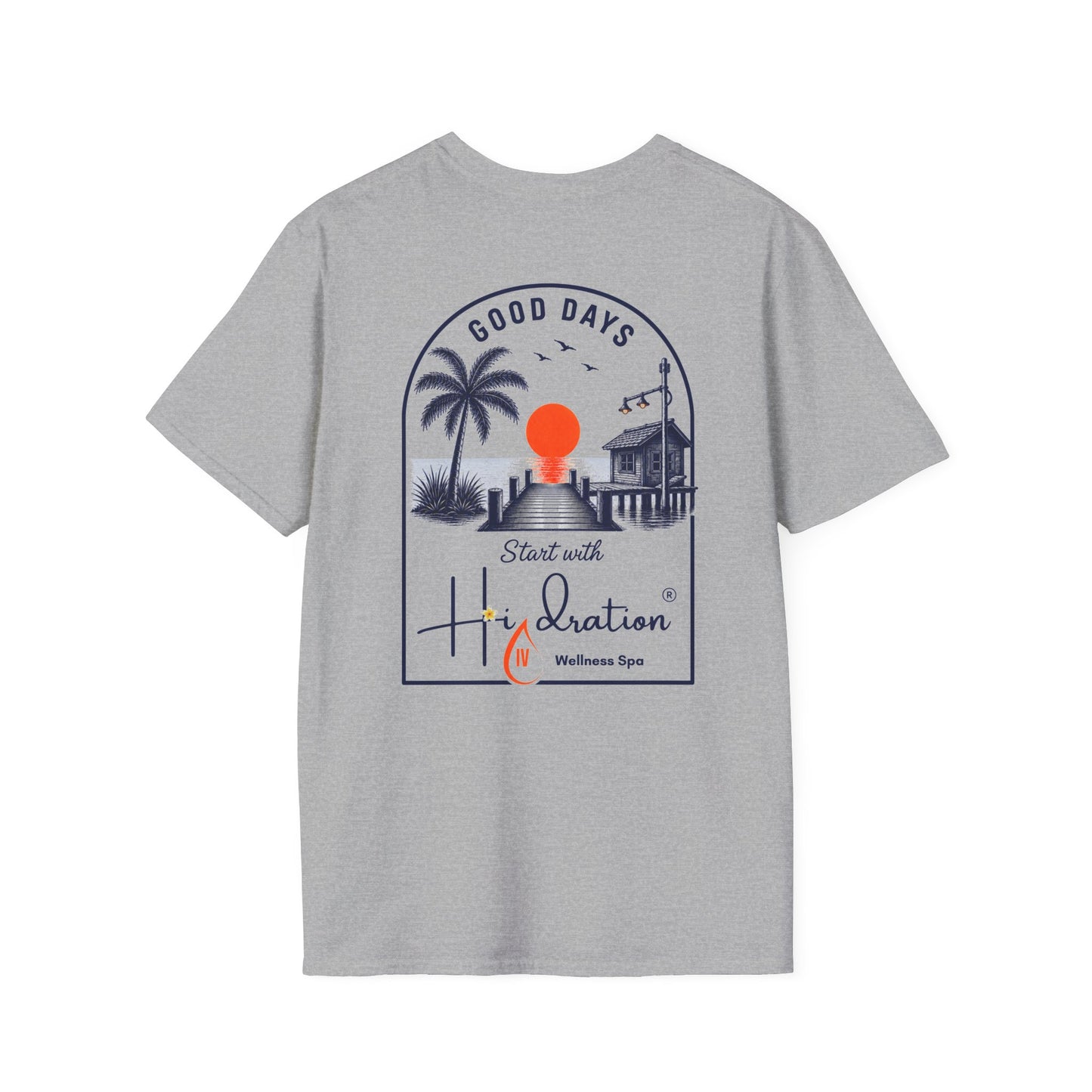 Hidration IV - Good Days Logo Back T-Shirt