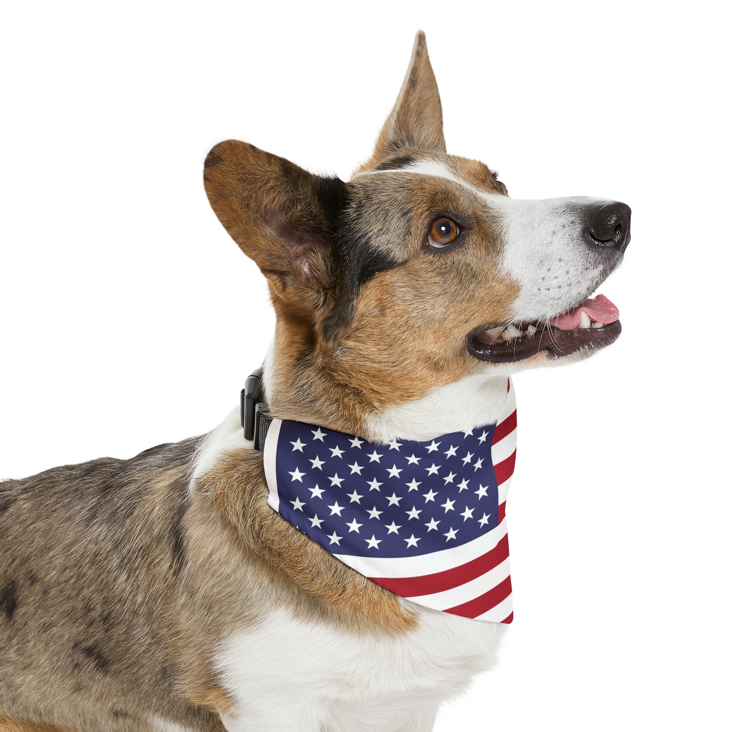 Adjustable pet bandana, bandana for dog, bandana for cat, new puppy gift, flag bandana for pets, bandana and collar combo, cute dog bandana