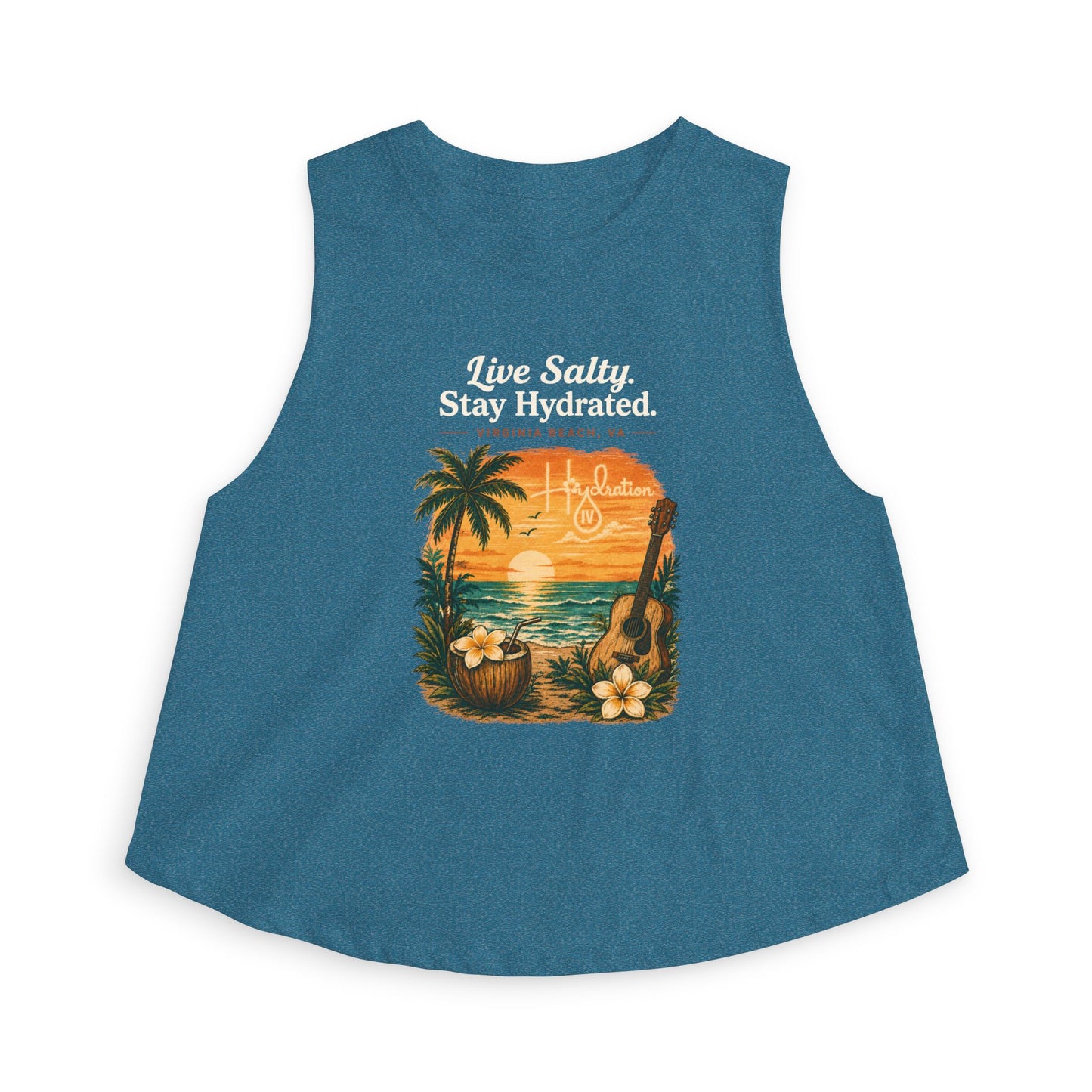 Hidration IV - Live Salty Women's Crop