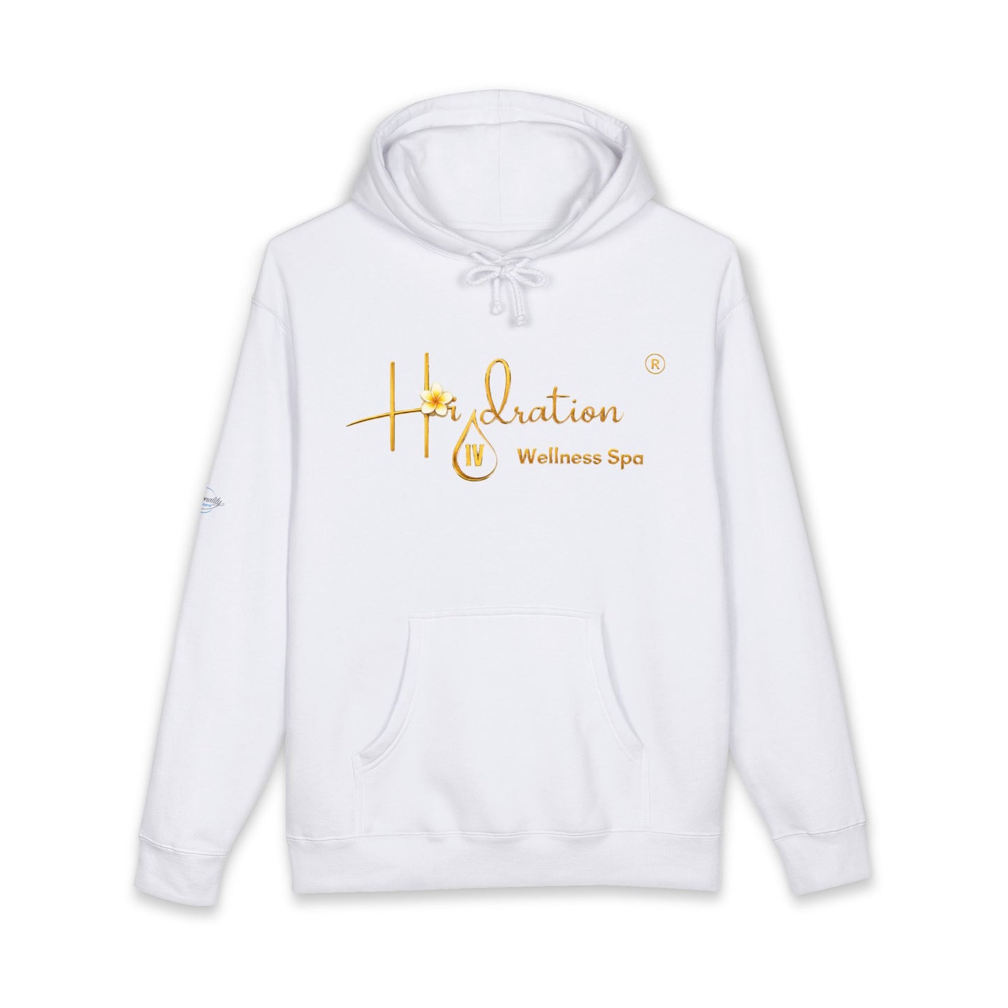 Hidration IV Logo and Live Salty Hoodie_Fleece Lined