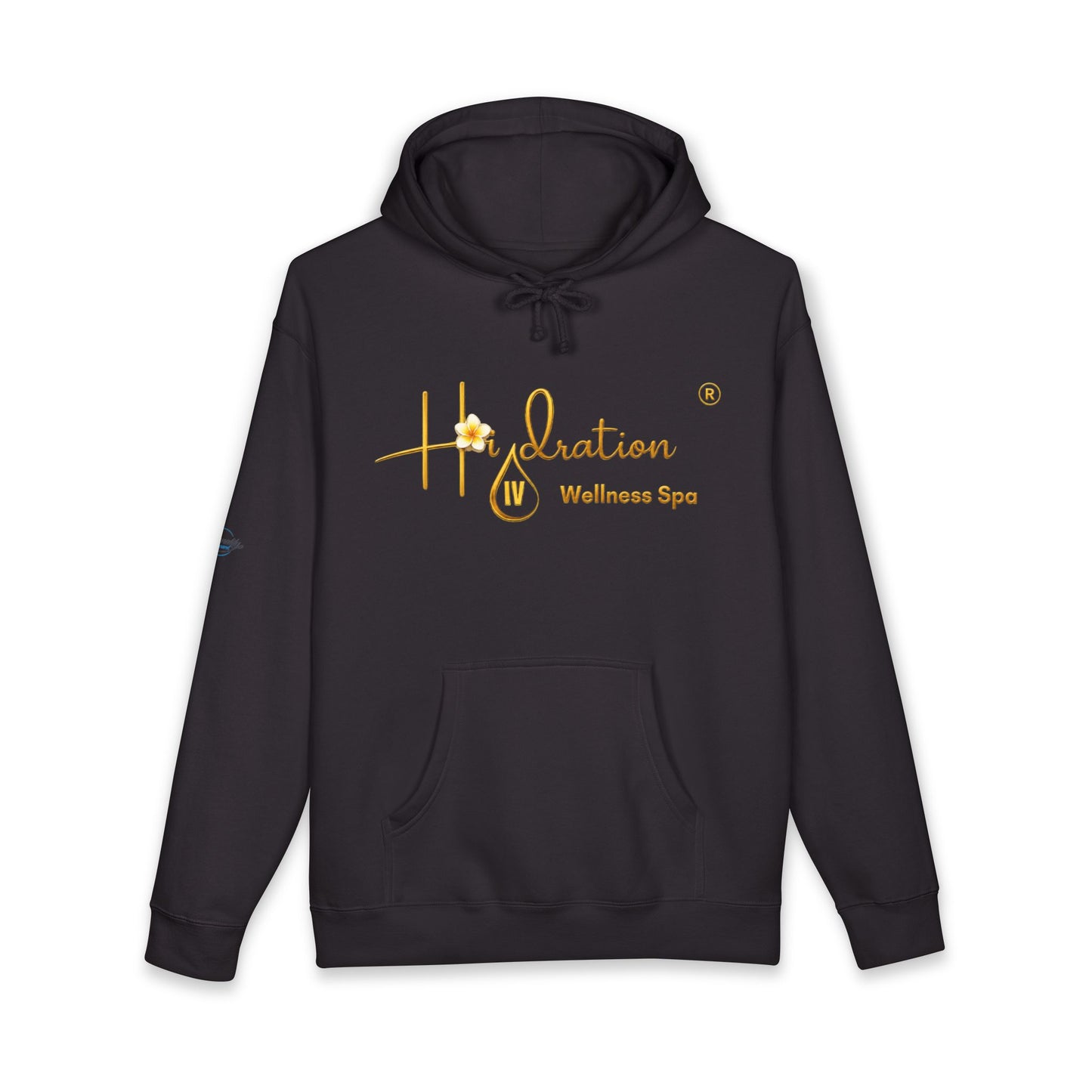 Hidration IV Logo and Live Salty Hoodie_Fleece Lined