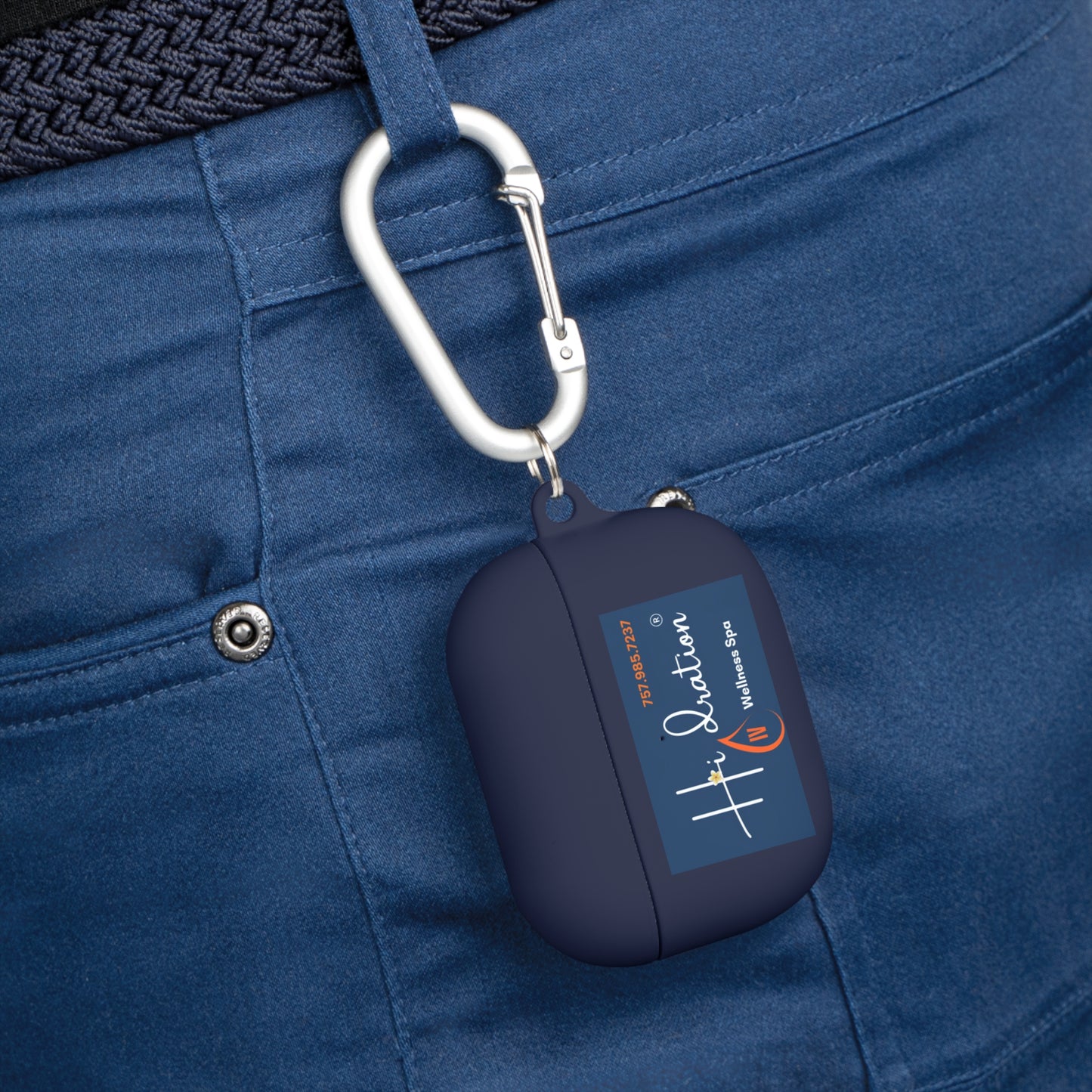 HidrationIV & Vibe Wellness Logo AirPods Case Cover