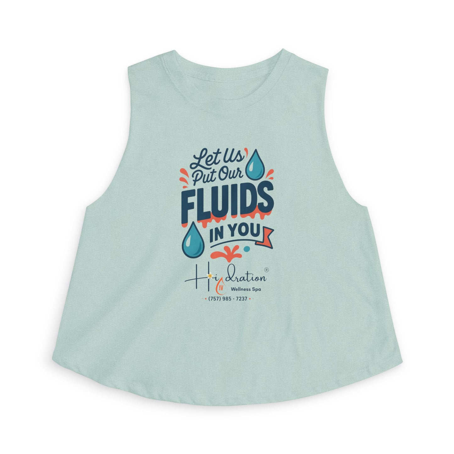 Hidration IV - Fluids in You Women's Crop