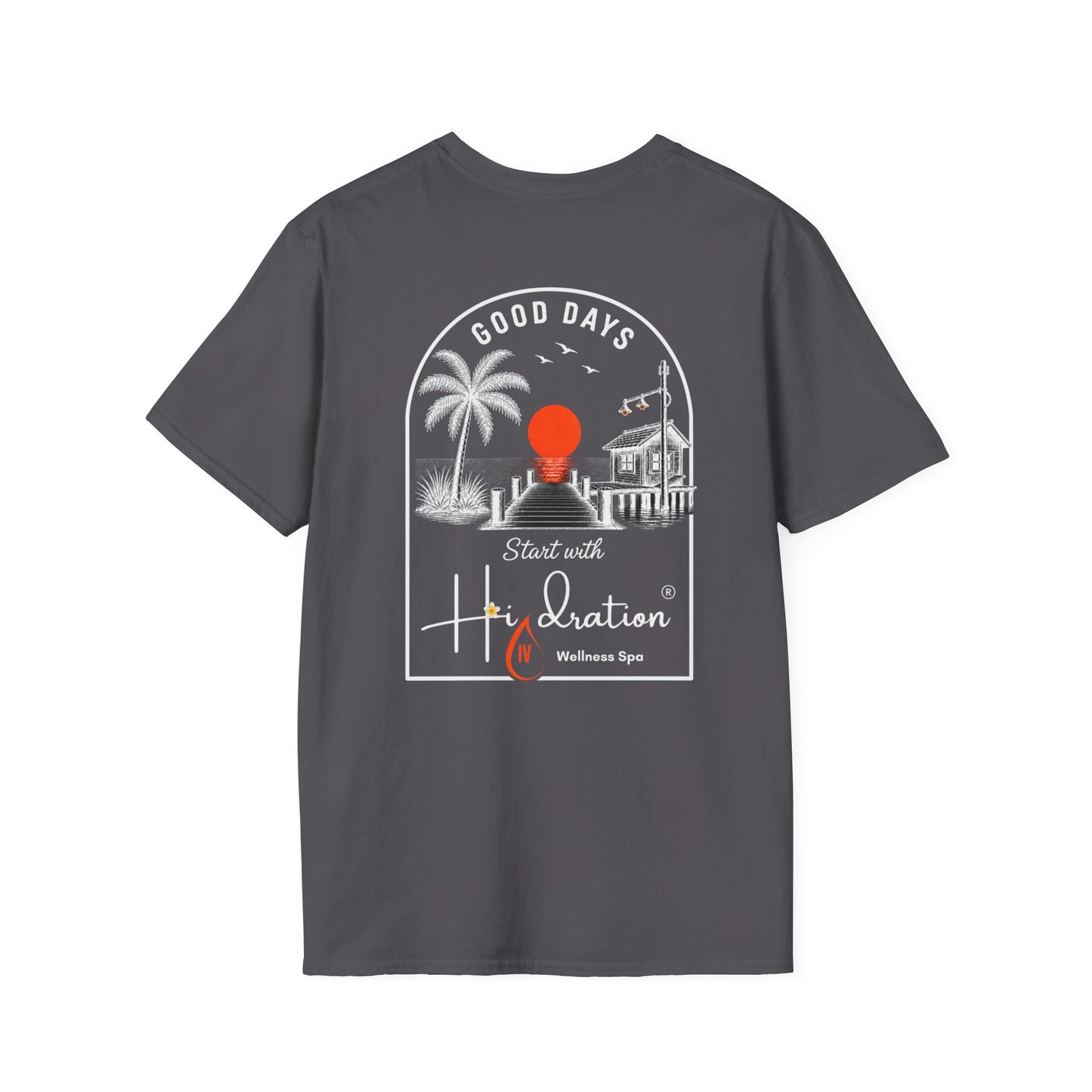 Hidration IV - Good Days Logo Back T-Shirt