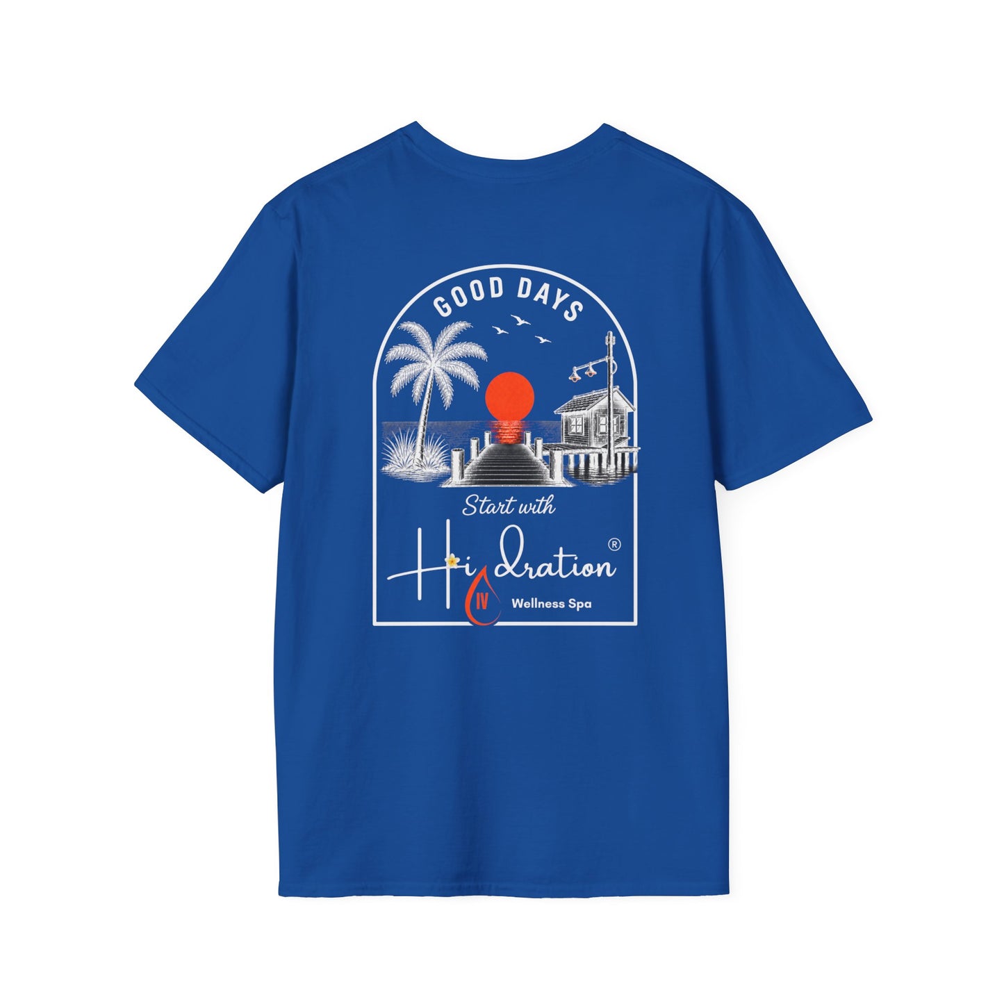Hidration IV - Good Days Logo Back T-Shirt
